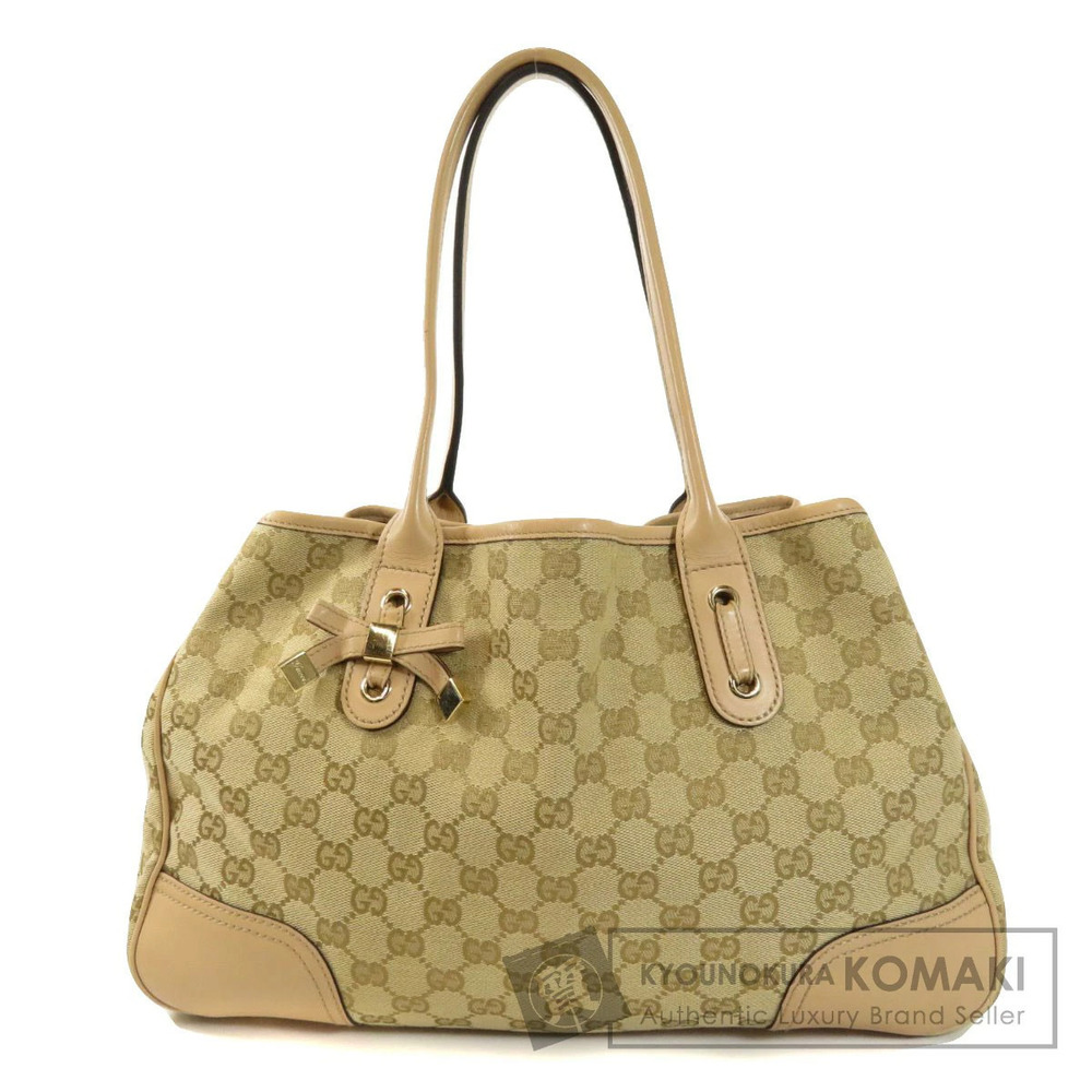 Gucci Princy tote bag bow Beige Brown